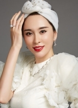 张熙媛婚纱写真演绎复古新娘