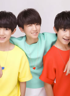 TFBOYS三人合照帅气可爱高清写真