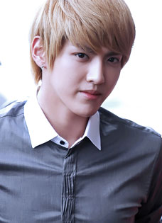 2012年8月EXO现身机场吴亦凡图片帅气阳光颜...
