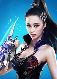 范冰冰代言游戏大片《武魂》《暗黑黎明》造型性感