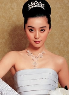 范冰冰未曝光个人写真范爷婚纱写真