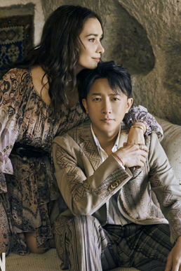韩庚卢靖姗婚后合体登封定格浪漫与幸福