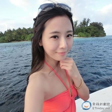 陶喆未婚妻私照曝光清纯可人秀酥胸_图-1
