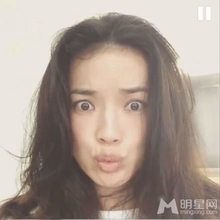 舒淇百变表情女神一秒变逗比_图-1