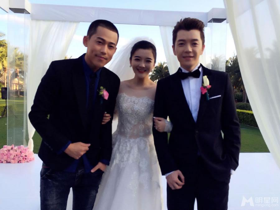 王栎鑫婚礼全套组图快男伴郎团抢镜_图-26