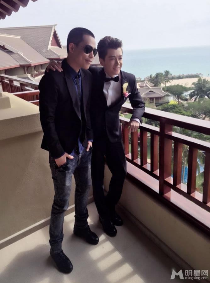 王栎鑫婚礼全套组图快男伴郎团抢镜_图-9