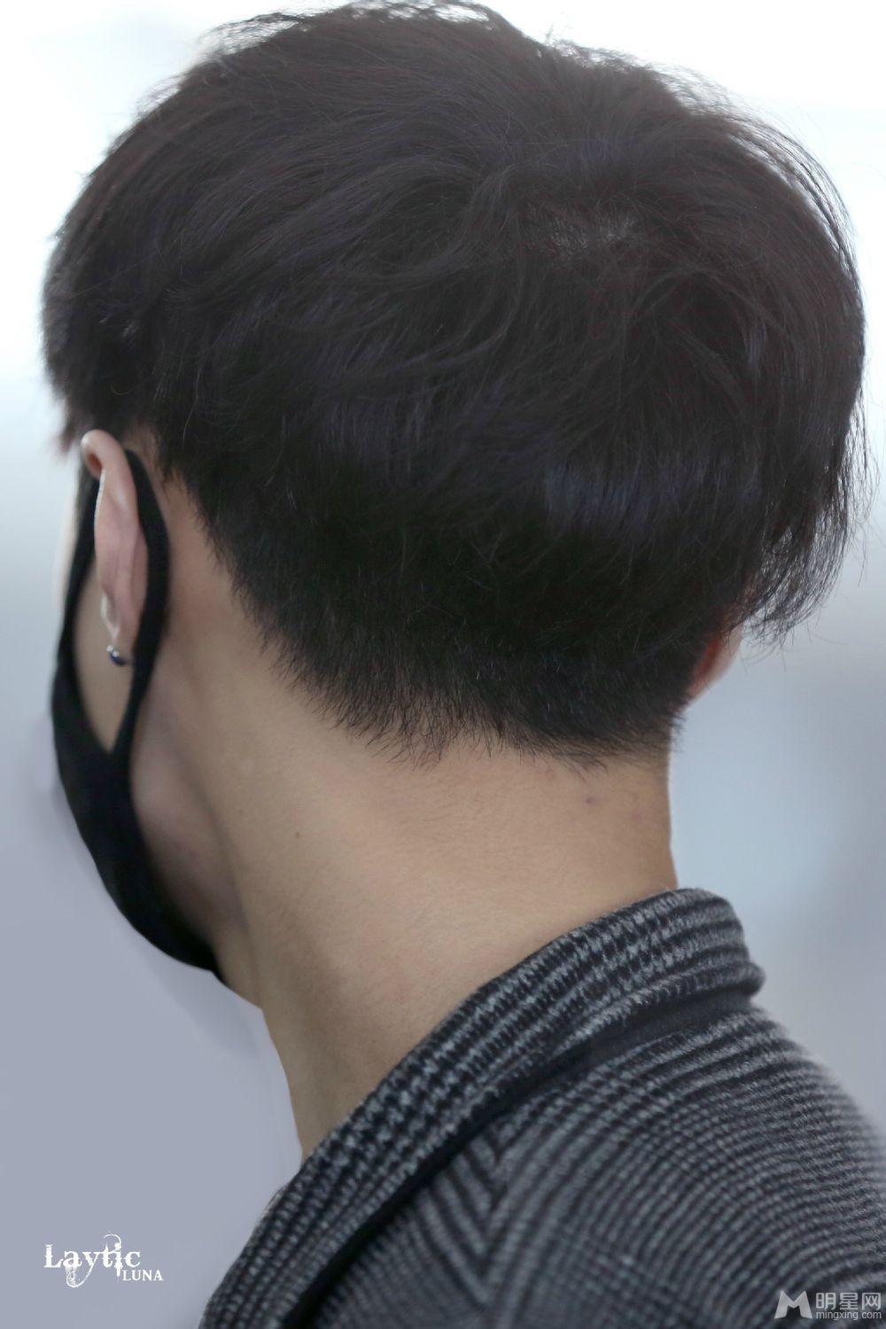 EXO张艺兴2014年12月机场写真韩国赴香港时尚帅气_图-6