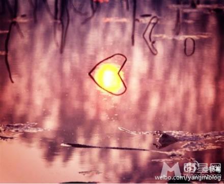 杨幂微博生活照第四弹秒变短发女郎_图-4