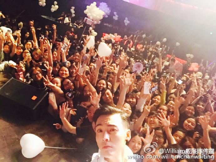 陈伟霆微博自拍2015年5月合集童年照加马尾祝母亲节快乐_图-3
