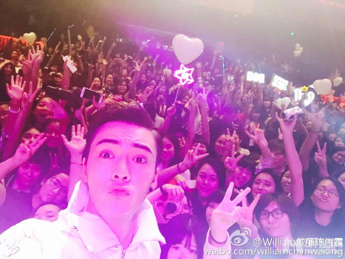 陈伟霆微博自拍2015年5月合集童年照加马尾祝母亲节快乐_图-2