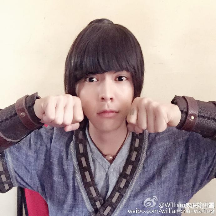 陈伟霆微博自拍2015年4月份合集愚人节荣获少女杀手证_图-1
