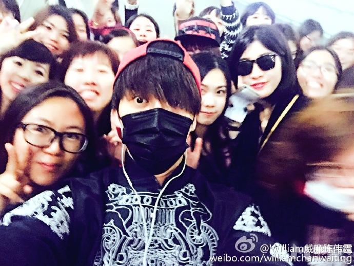 陈伟霆微博自拍2015年3月份合集调侃自己没时间练身材_图-6