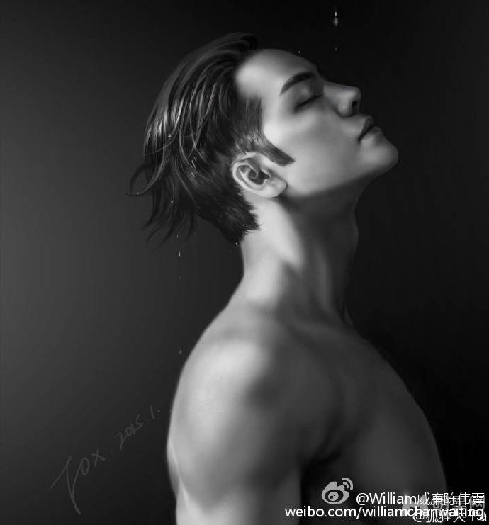 陈伟霆微博自拍2015年3月份合集调侃自己没时间练身材_图-1