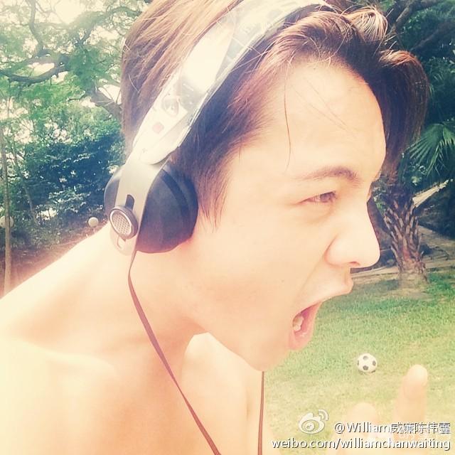 陈伟霆微博自拍2014年下半年合集半裸自拍吸引眼球_图-7