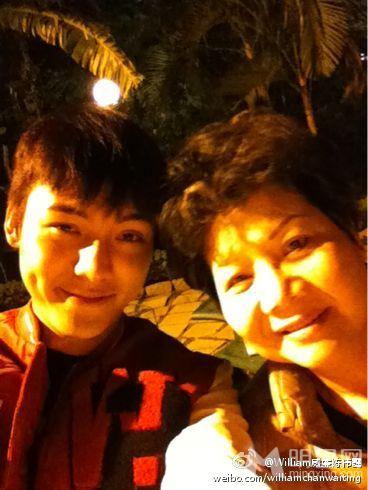 陈伟霆微博自拍2012年合集太阳沐浴自拍_图-7