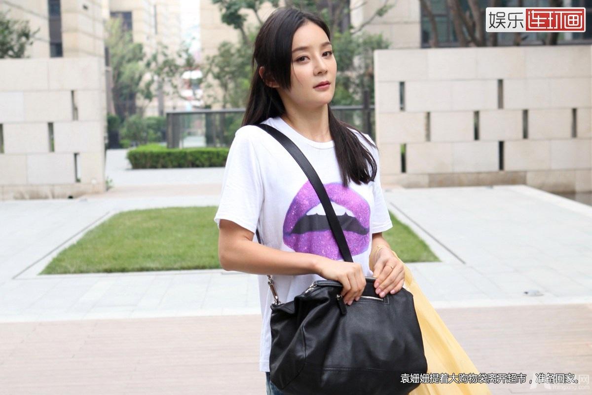 实拍袁姗姗日常生活_图-8