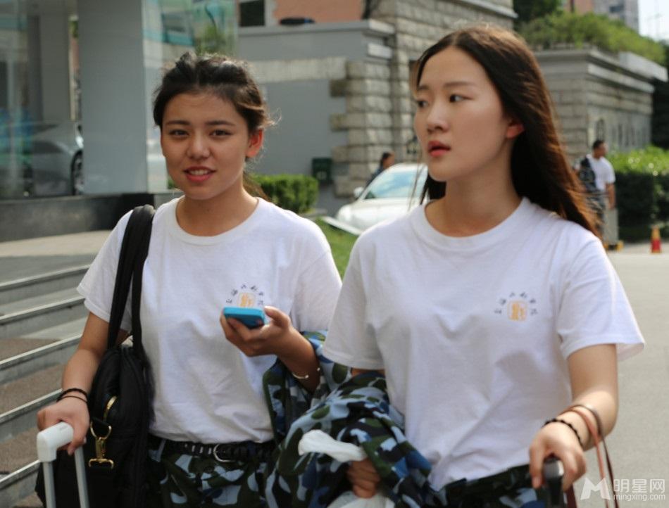 上戏新生军训返校颜值高清纯美女云集_图-18