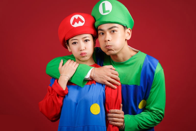 陈紫函搞怪结婚照各种COSPLAY_图-8
