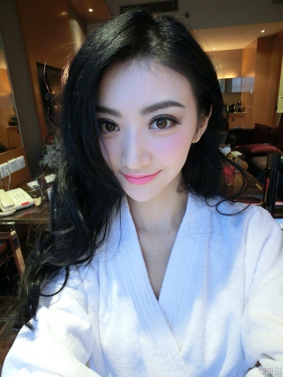 景甜搞怪自拍萌萌哒_图-7