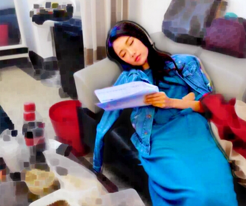 长腿女神李斯羽微博自拍全集_图-39