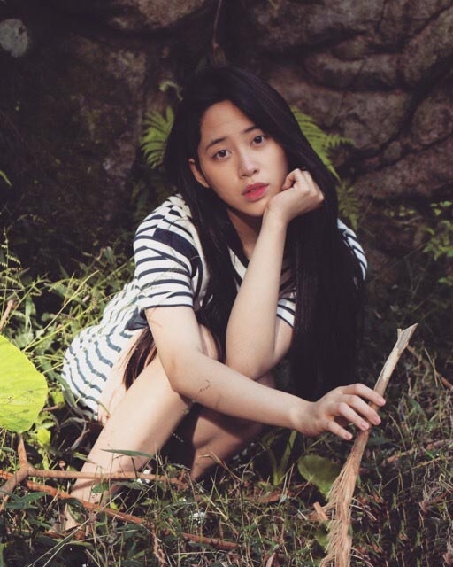 欧阳妮妮甜美私照_图-6
