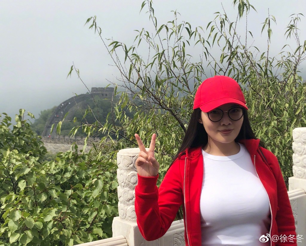 徐冬冬素颜游北京_图-6