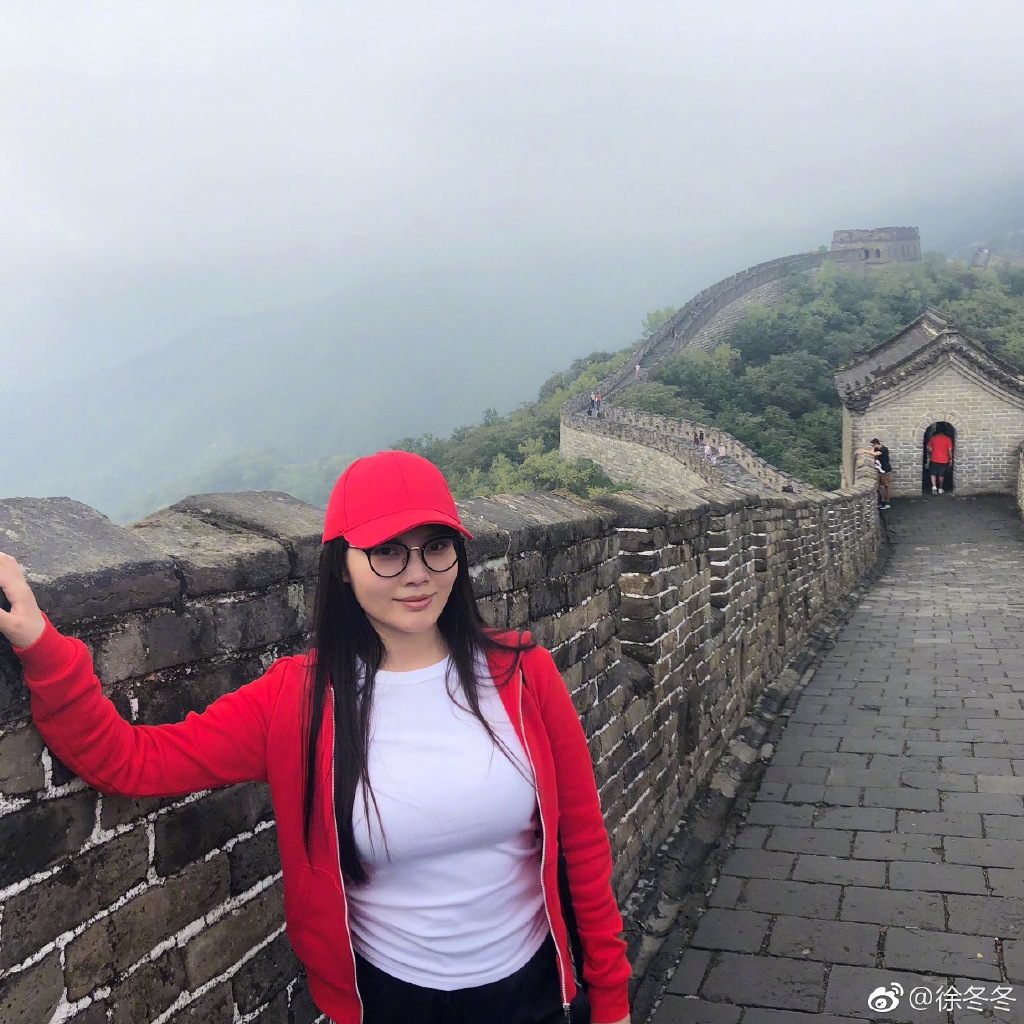 徐冬冬素颜游北京_图-5