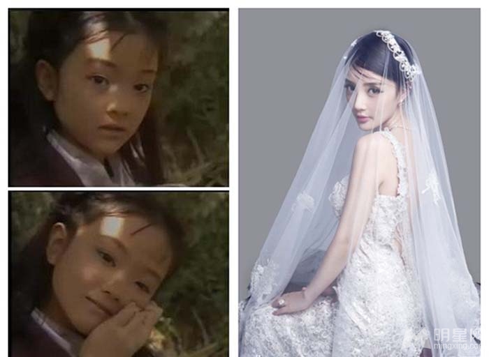 海清范冰冰萝莉女星童年照走红网络_图-4