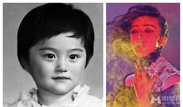 海清范冰冰萝莉女星童年照走红网络_图-2