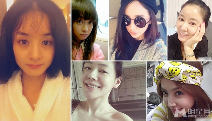 当红女星微博私照大搜刮女神真实素颜大揭秘_图-1