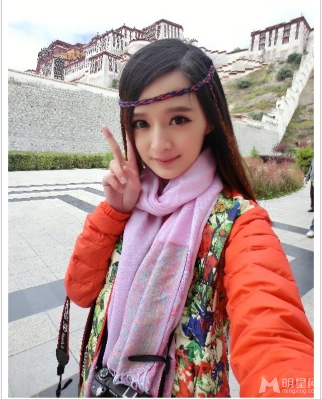 翻版杨幂90后嫩模陈丹婷晒新照娇俏可人_图-32