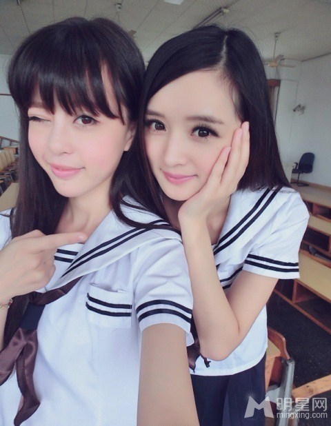 翻版杨幂90后嫩模陈丹婷晒新照娇俏可人_图-22