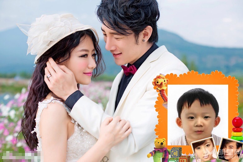 杨幂刘恺威明星宝宝趣味合成照曝光_图-8
