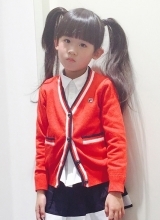 贝儿化身美少女战士双马尾造型萌化网友