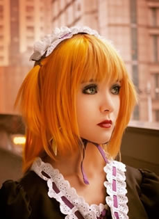 徐娇Cosplay弥海砂正面侧面依旧美如画