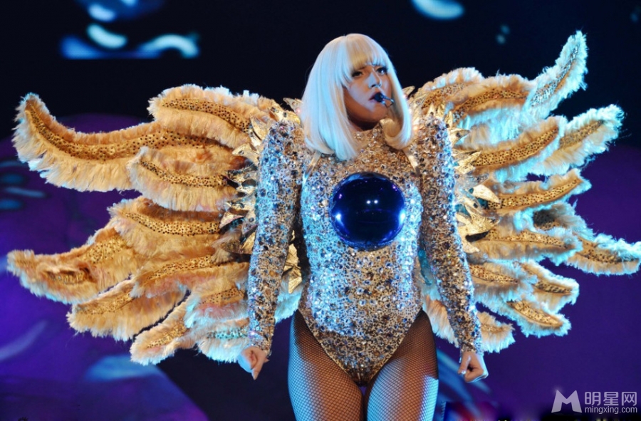 Gaga演唱会再现奇葩造型海洋生物齐相聚_图-2