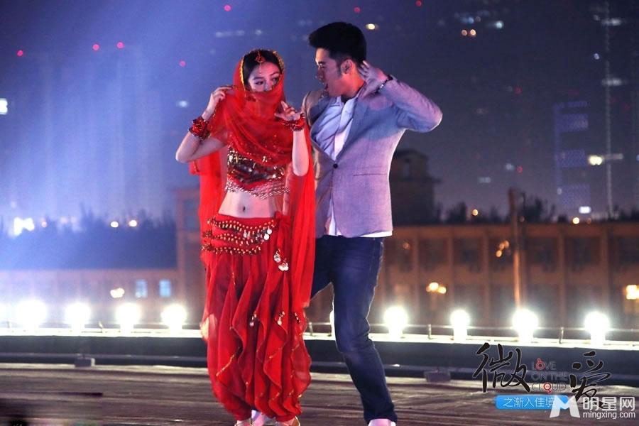 angelababy陈赫贴身热舞变身性感舞娘_图-7