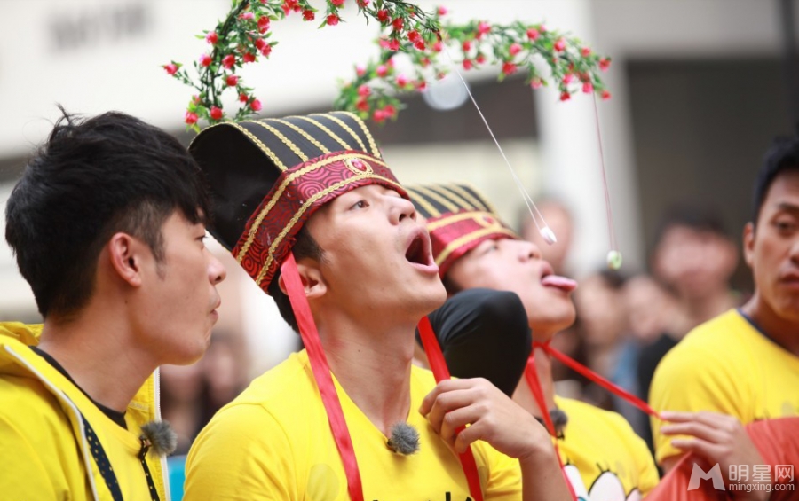 奔跑吧兄弟最新剧照陈赫逗哭张歆艺_图-5