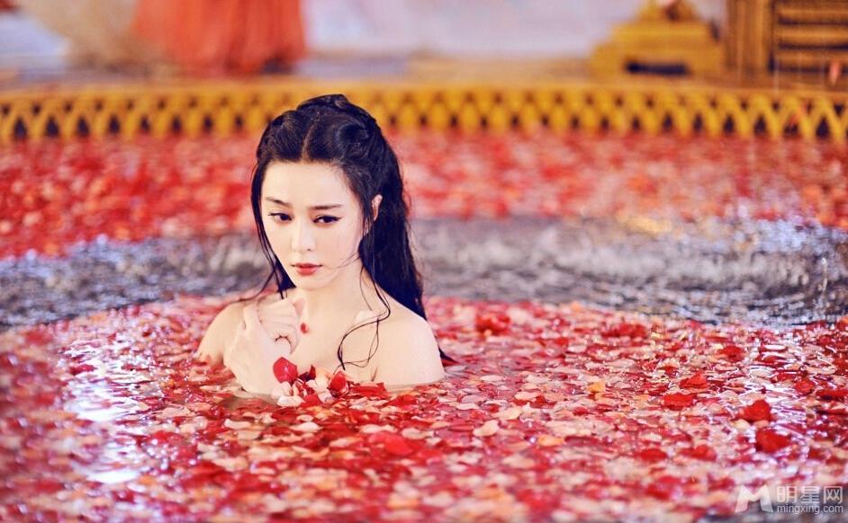范冰冰袁姗姗浴照对比蛋花汤与美人出浴_图-7