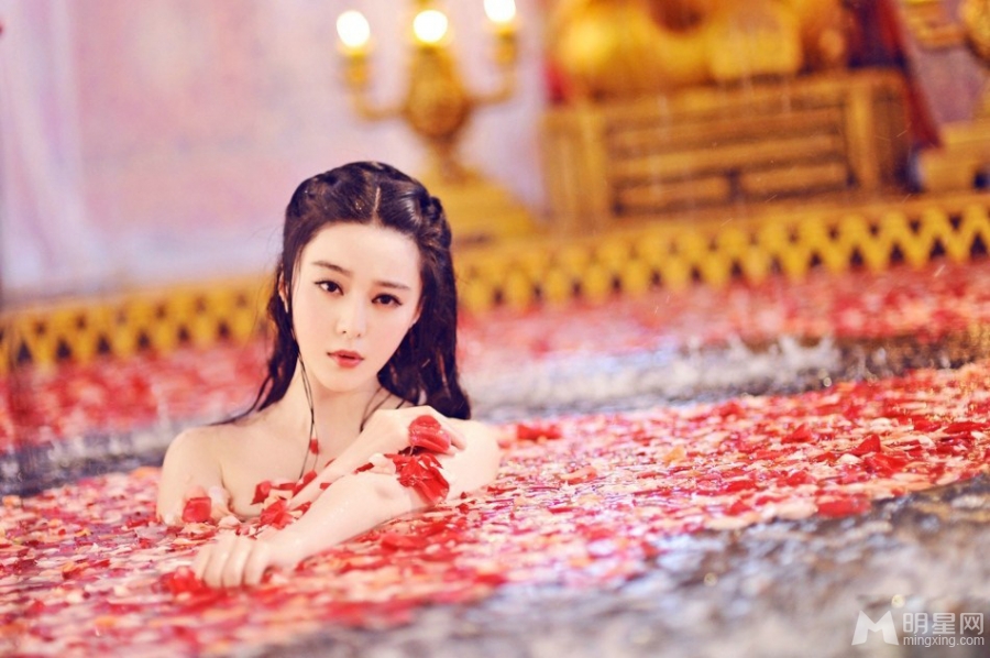范冰冰袁姗姗浴照对比蛋花汤与美人出浴_图-1