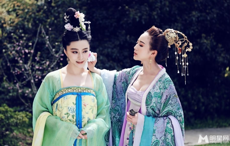 武媚娘精彩剧照范冰冰张钧甯姐妹情深_图-5