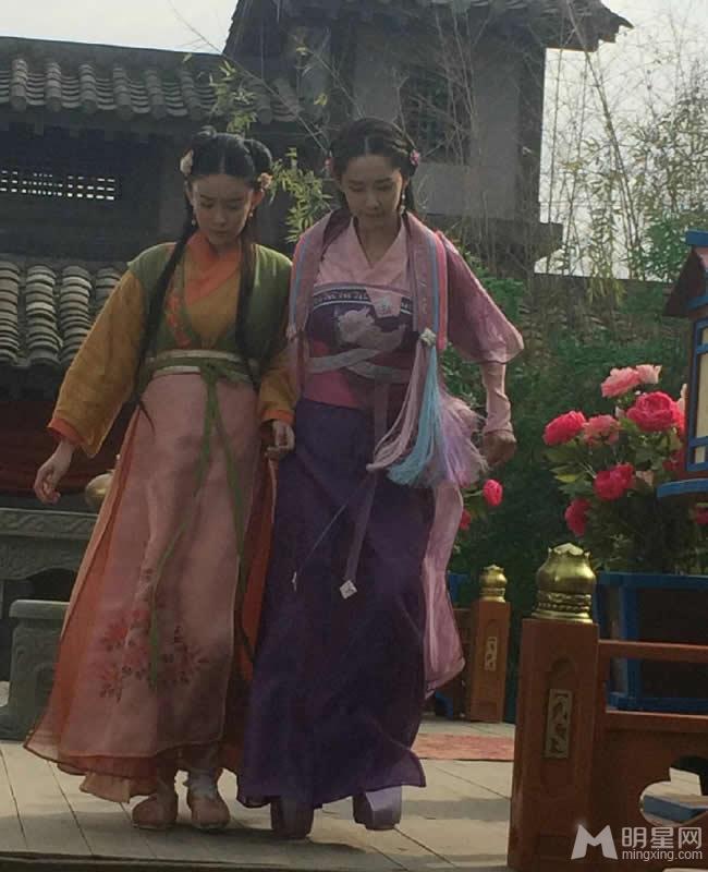武神赵子龙林允儿片场照曝光_图-4
