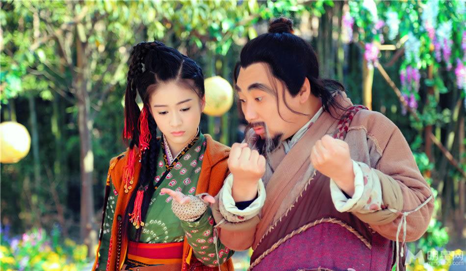 新《神雕侠侣》郭襄呆萌剧照张雪迎靓丽出演_图-5