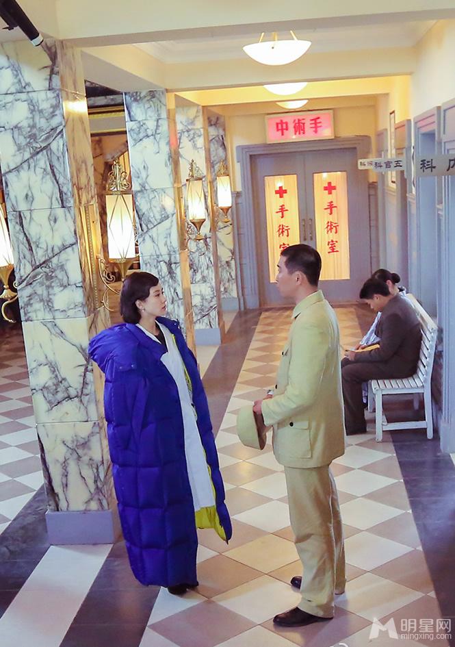 电视剧《黎明决战》刘诗诗片场高清剧照_图-7