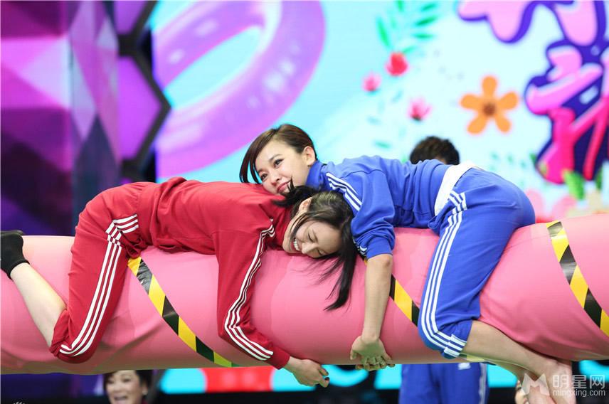《快乐大本营》最新一期花少姐弟团登快本_图-5