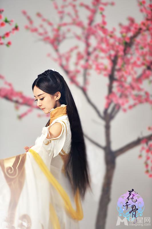 赵丽颖《花千骨》化身妖神一袭红衣冷艳霸气_图-5