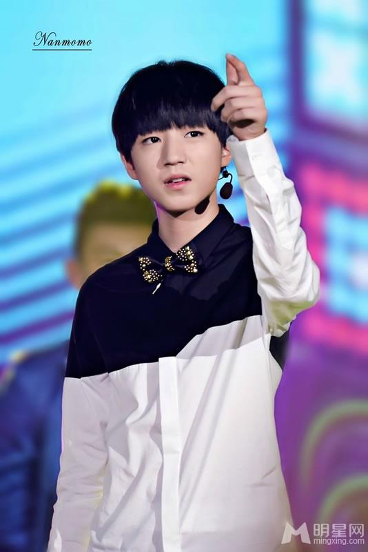 TFBOYS王俊凯《快乐大本营》现场_图-7