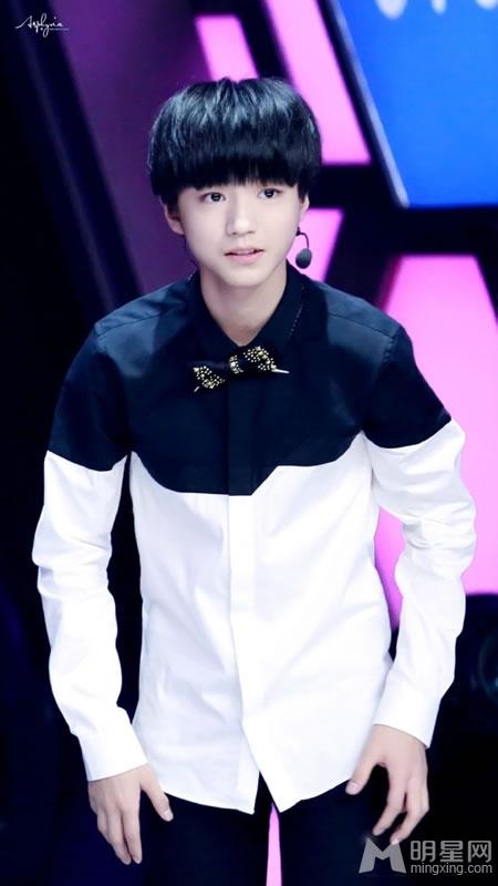 TFBOYS王俊凯《快乐大本营》现场_图-3