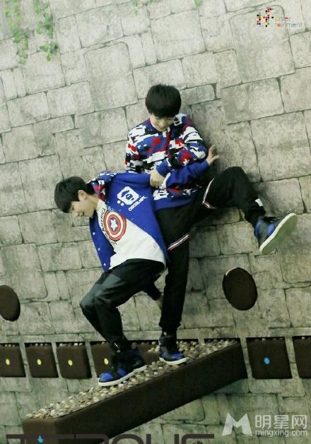 TFBOYS参加《疯狂的麦咭》各种困难关卡恐怖来袭_图-30