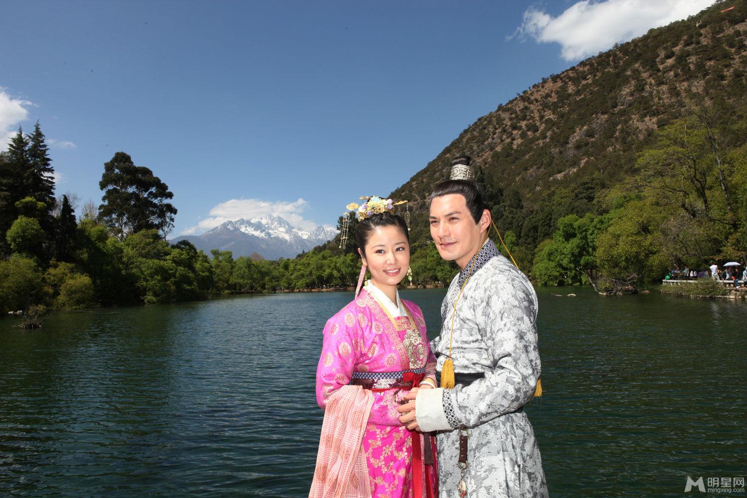 林心如严宽《倾世皇妃》暧昧剧照引观众期待_图-7